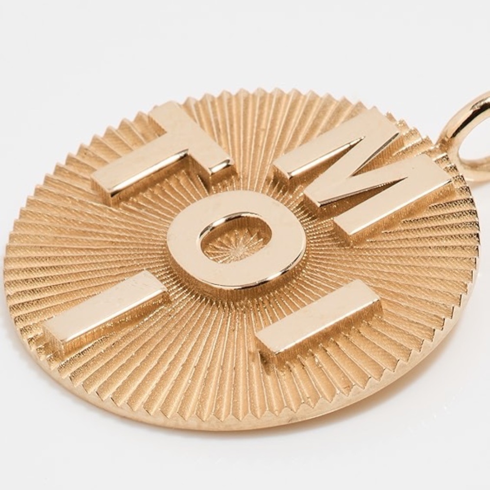 Ariel Gordon TOI MOI 14K Gold Starburst Pendant Charm